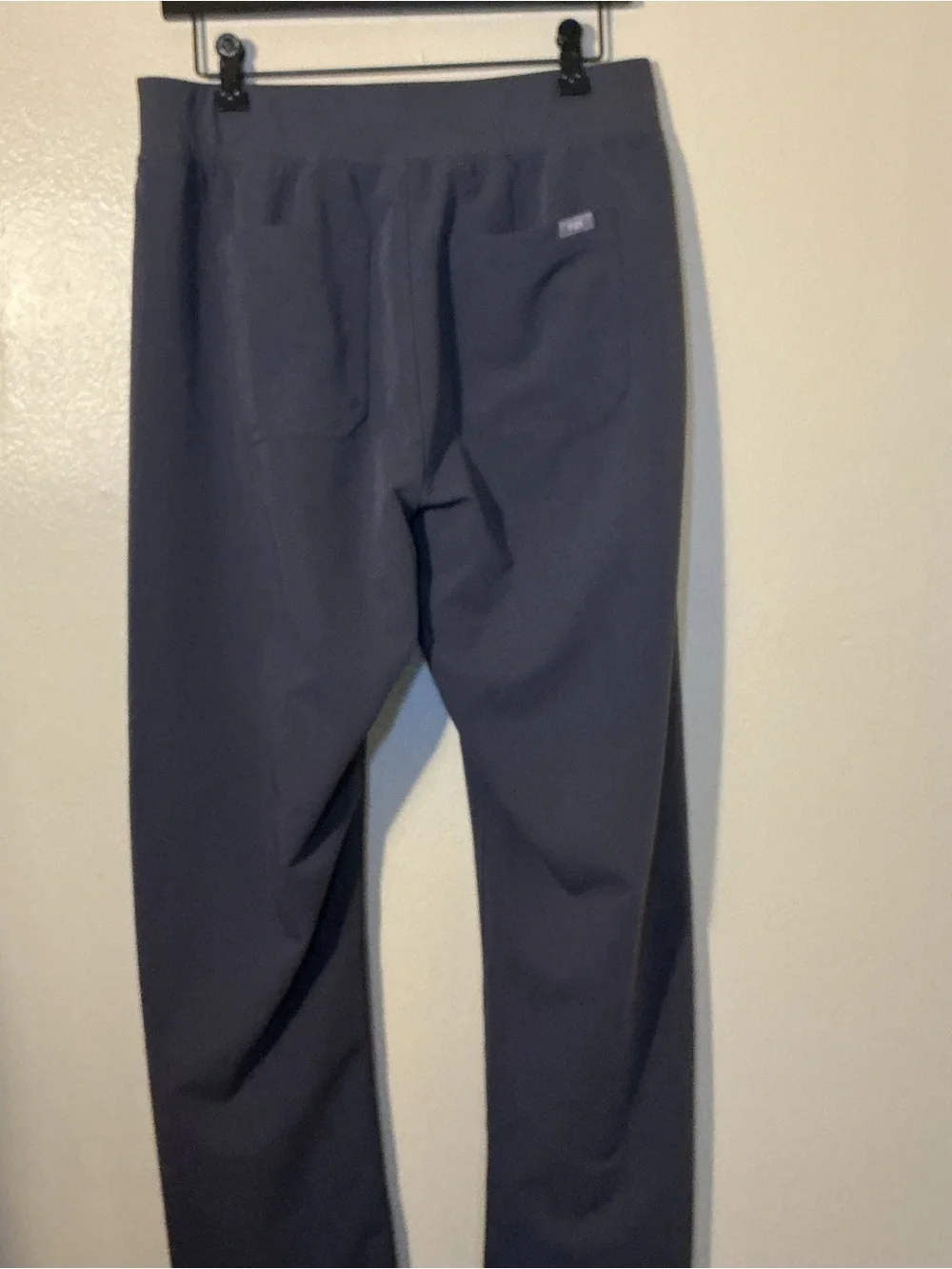 FIGS Technical Collection Scrub Pants Large Gray Straight Leg Stretch 32X29